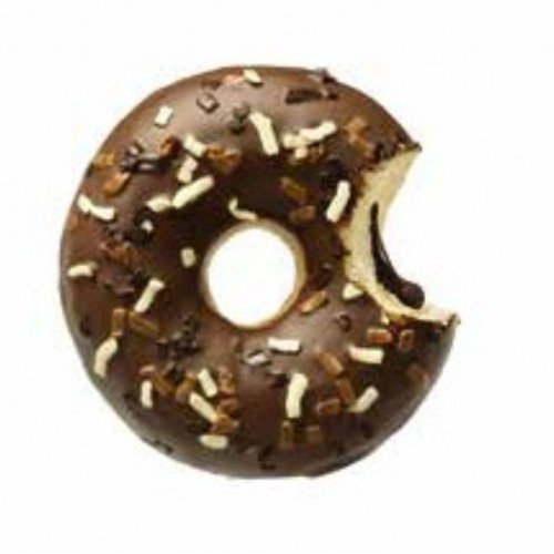 Донат з  начинкою "HOLLY CHOC"